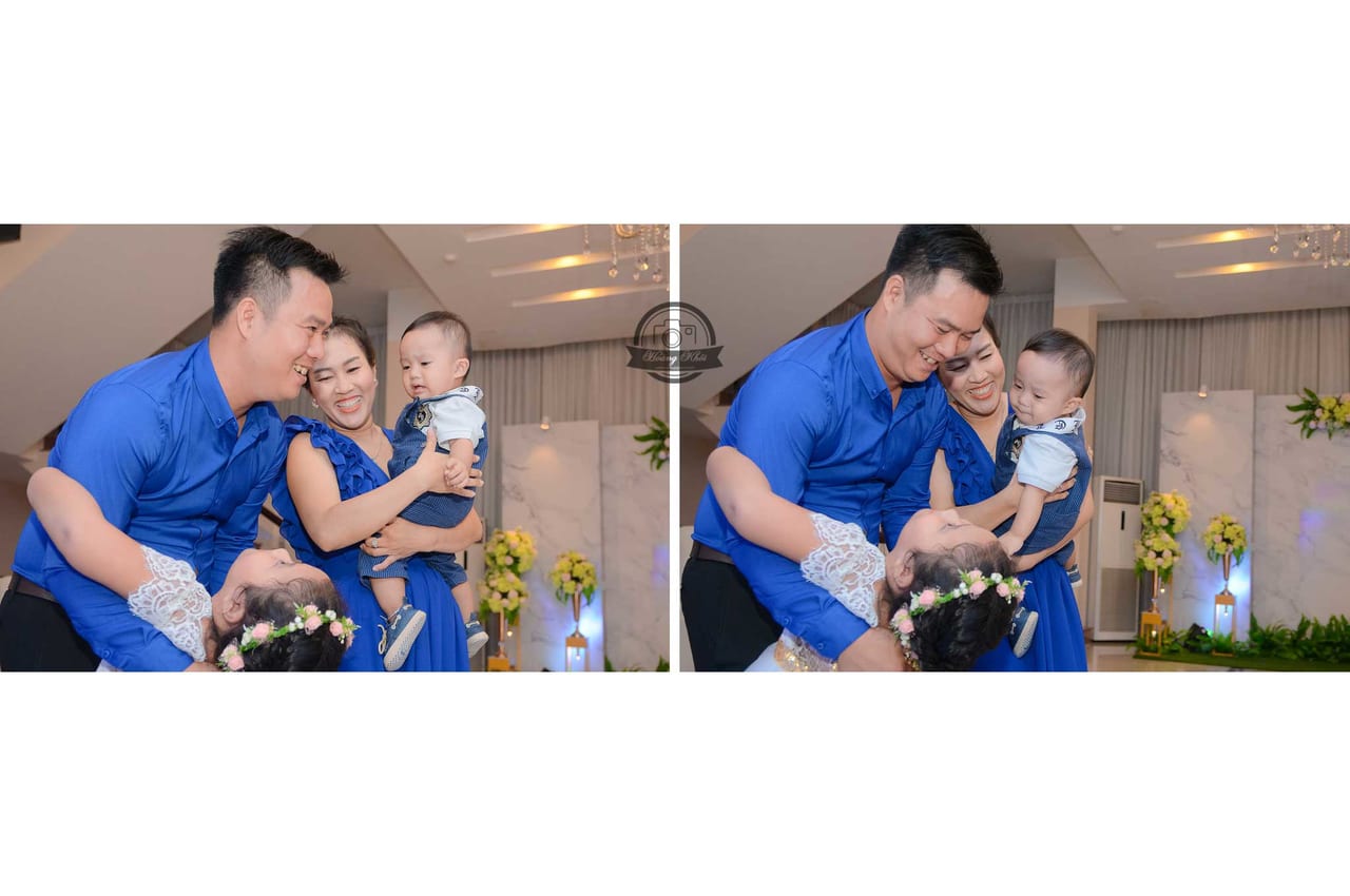 chụp hình thôi nôi