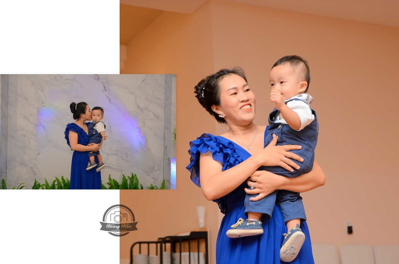 chụp hình thôi nôi