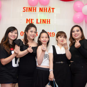 Chụp hình sinh nhật mẹ Yêu - Nhà hàng Vọng Các