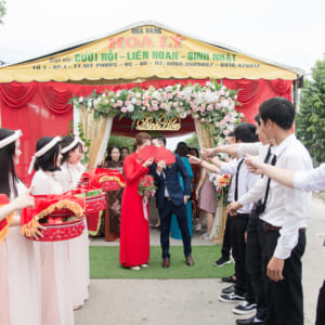 Chụp ảnh phóng sự đám hỏi Hoài Ân - Minh Tuấn
