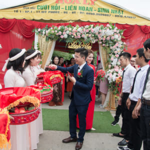 Chụp ảnh phóng sự đám hỏi Hoài Ân - Minh Tuấn