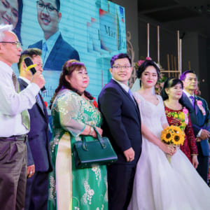 Chụp hình phóng sự tiệc cưới QUEEN PLAZA Hoàng Anh & Ngọc Châu