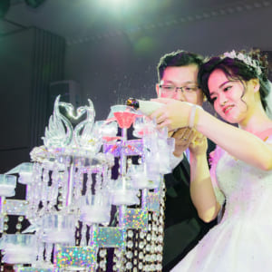 Chụp hình phóng sự tiệc cưới QUEEN PLAZA Hoàng Anh & Ngọc Châu