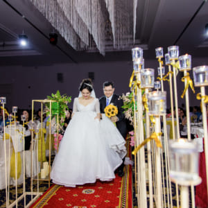 Chụp hình phóng sự tiệc cưới QUEEN PLAZA Hoàng Anh & Ngọc Châu
