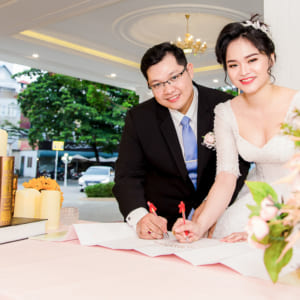Chụp hình phóng sự tiệc cưới QUEEN PLAZA Hoàng Anh & Ngọc Châu