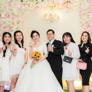Chụp hình phóng sự tiệc cưới QUEEN PLAZA Hoàng Anh & Ngọc Châu