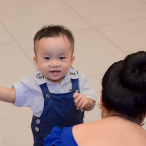 Chụp hình thôi nôi - Bé KIWI | Nhà hàng Diamond Place 2 - Âu Cơ