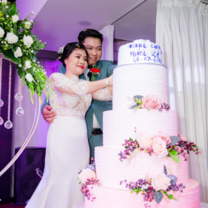 Chụp hình tiệc cưới Minh Chương - Bích Lệ | Nhà hàng Bách Việt