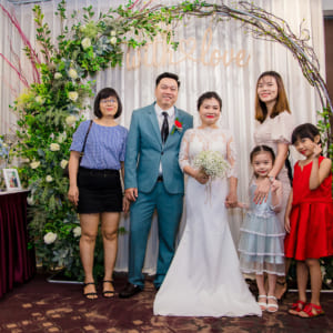 Chụp hình tiệc cưới Minh Chương - Bích Lệ | Nhà hàng Bách Việt