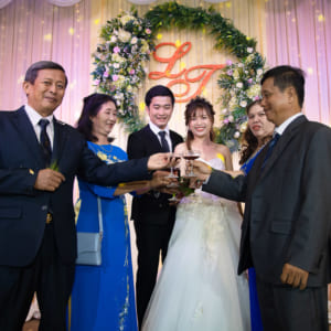 Chụp hình tiệc báo hỷ Thành Lộc & Bích Thảo | Diamond Place - Hồ Văn Huê