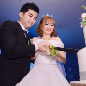 Chụp hình tiệc cưới An - Tâm | Diamond Place