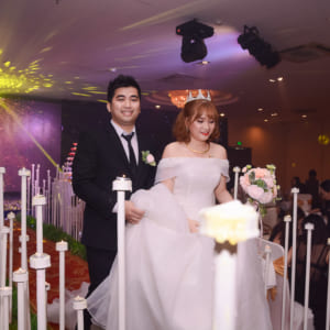 Chụp hình tiệc cưới An - Tâm | Diamond Place