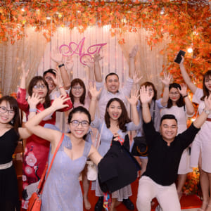 Chụp hình tiệc cưới An - Tâm | Diamond Place