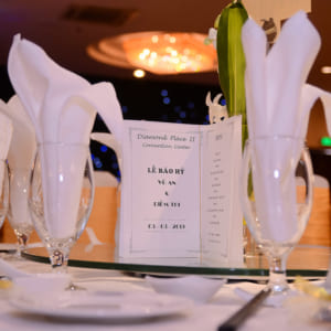 Chụp hình tiệc cưới An - Tâm | Diamond Place