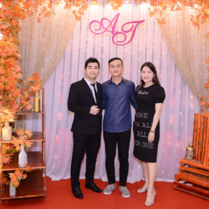 Chụp hình tiệc cưới An - Tâm | Diamond Place
