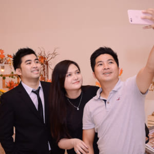 Chụp hình tiệc cưới An - Tâm | Diamond Place