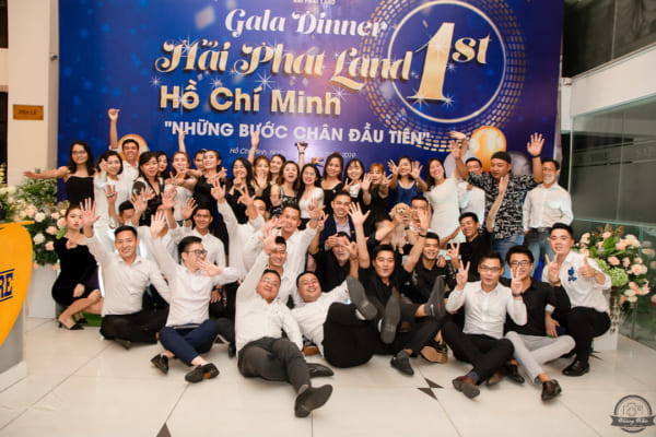 CHỤP HÌNH SỰ KIỆN Gala Dinner Sinh Nhật BĐS Hải Phát Land