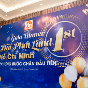 CHỤP HÌNH SỰ KIỆN Gala Dinner Sinh Nhật BĐS Hải Phát Land