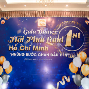 CHỤP HÌNH SỰ KIỆN Gala Dinner Sinh Nhật BĐS Hải Phát Land