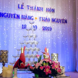 Chụp ảnh Lễ Thành Hôn Nguyên Hàng & Thảo Nguyên | Nhà hàng Queen Plaza