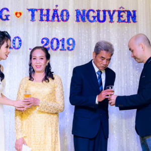 Chụp ảnh Lễ Thành Hôn Nguyên Hàng & Thảo Nguyên | Nhà hàng Queen Plaza