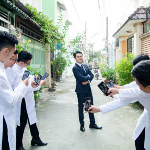 Chụp phóng sự đám hỏi