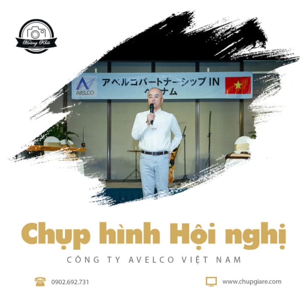 Chụp hình Hội nghị thường niên công ty Avelco năm 2019