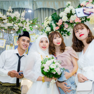 Chụp ảnh tiệc mừng báo hỷ Ari & A hah | Nhà hàng Unique - Phạm Văn Hai