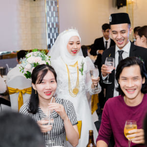 Chụp ảnh tiệc mừng báo hỷ Ari & A hah | Nhà hàng Unique - Phạm Văn Hai