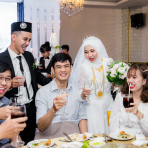 Chụp ảnh tiệc mừng báo hỷ Ari & A hah | Nhà hàng Unique - Phạm Văn Hai