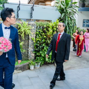 Chụp phóng sự cưới lễ đón dâu Huy Bình & Huyền Trang - quận Gò Vấp, TP.HCM
