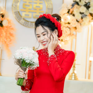 Chụp hình truyền thống hiện đại đám hỏi Thanh Ngân & Văn Cường