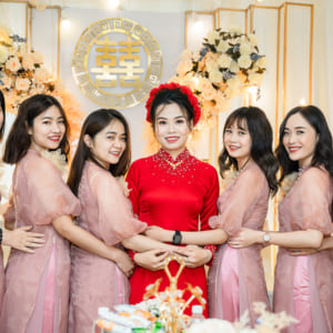 Chụp hình truyền thống hiện đại đám hỏi Thanh Ngân & Văn Cường