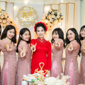 Chụp hình truyền thống hiện đại đám hỏi Thanh Ngân & Văn Cường