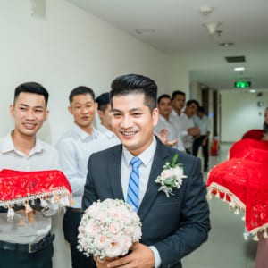 Chụp hình truyền thống hiện đại đám hỏi Thanh Ngân & Văn Cường