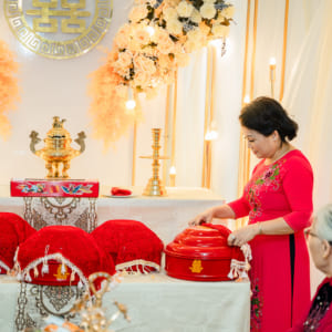 Chụp hình truyền thống hiện đại đám hỏi Thanh Ngân & Văn Cường