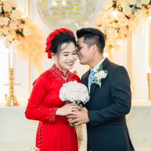 Chụp hình truyền thống hiện đại đám hỏi Thanh Ngân & Văn Cường