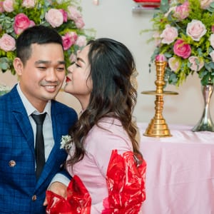 chụp ảnh phóng sự đám hỏi Tùng & Tuyết tại huyện Hóc Môn