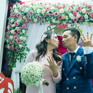 chụp ảnh phóng sự đám hỏi Tùng & Tuyết tại huyện Hóc Môn