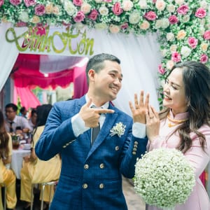 chụp ảnh phóng sự đám hỏi Tùng & Tuyết tại huyện Hóc Môn