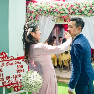 chụp ảnh phóng sự đám hỏi Tùng & Tuyết tại huyện Hóc Môn