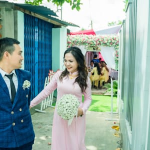 chụp ảnh phóng sự đám hỏi Tùng & Tuyết tại huyện Hóc Môn