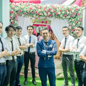 chụp ảnh phóng sự đám hỏi Tùng & Tuyết tại huyện Hóc Môn