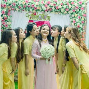 chụp ảnh phóng sự đám hỏi Tùng & Tuyết tại huyện Hóc Môn