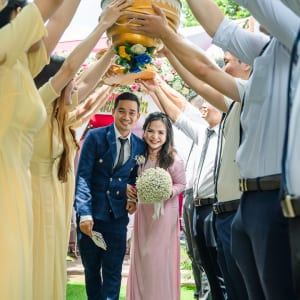 chụp ảnh phóng sự đám hỏi Tùng & Tuyết tại huyện Hóc Môn
