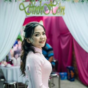 chụp ảnh phóng sự đám hỏi Tùng & Tuyết tại huyện Hóc Môn