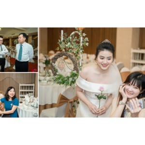 Chụp ảnh phóng sự tiệc cưới Thành & Anh | Nhà hàng Bách Việt