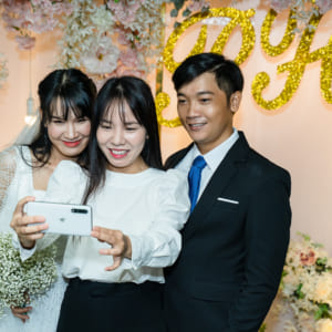 Chụp truyền thống hiện đại Tiệc báo hỷ Ngô Bình & Thanh Hương | nhà hàng Hoàng Long