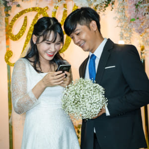 Chụp truyền thống hiện đại Tiệc báo hỷ Ngô Bình & Thanh Hương | nhà hàng Hoàng Long