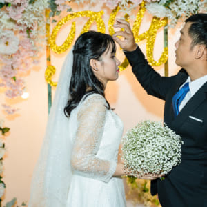 Chụp truyền thống hiện đại Tiệc báo hỷ Ngô Bình & Thanh Hương | nhà hàng Hoàng Long